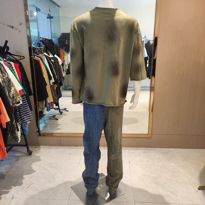 dtg print washed sweatshirt and pants