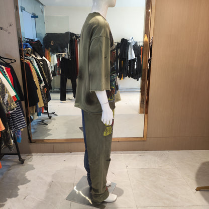 dtg print washed sweatshirt and pants