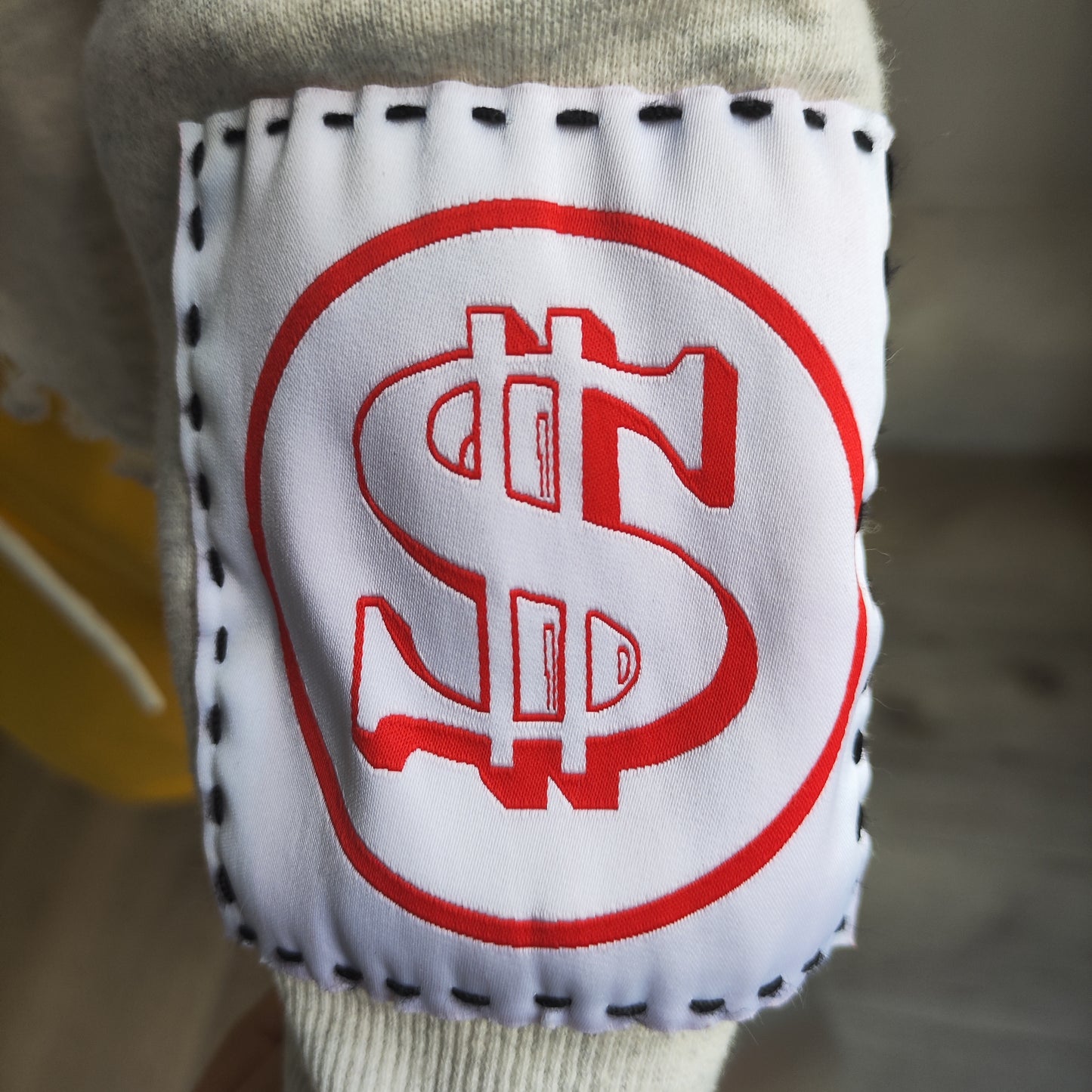 300 gsm 100%  French Terry Double Layer Distressed Sweatshirt