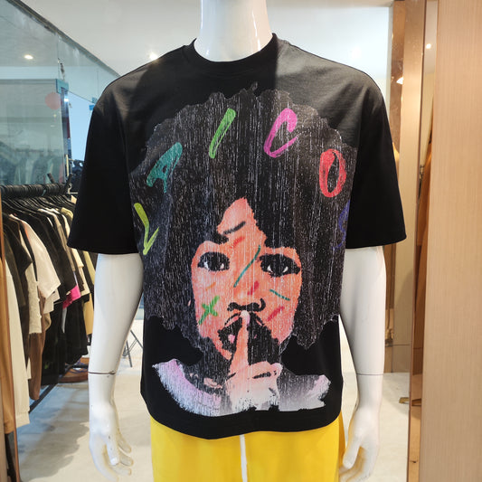 300 gsm 100% cotton dtg print streetwear t shirt